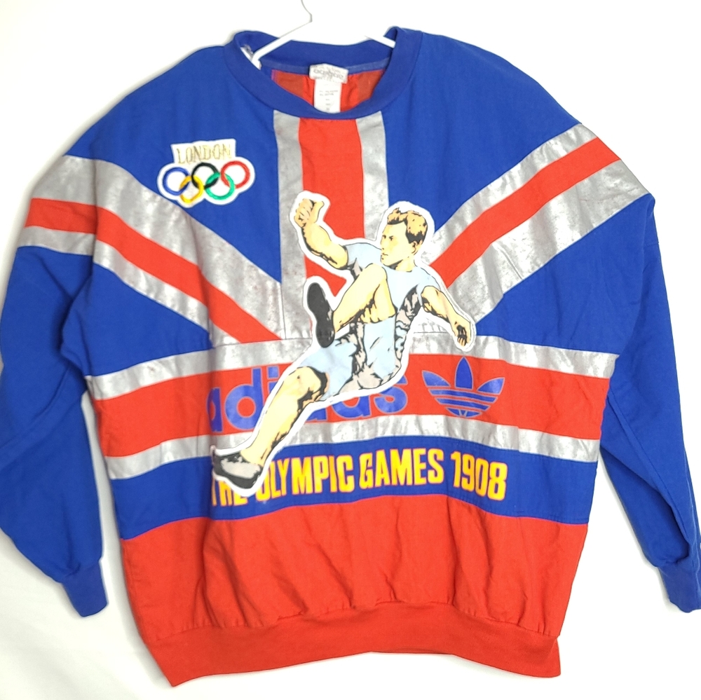 VTG Adidas XL London Olympics  Pullover Sweatshirt